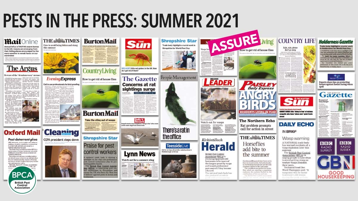 Pests in the Press summer 2021